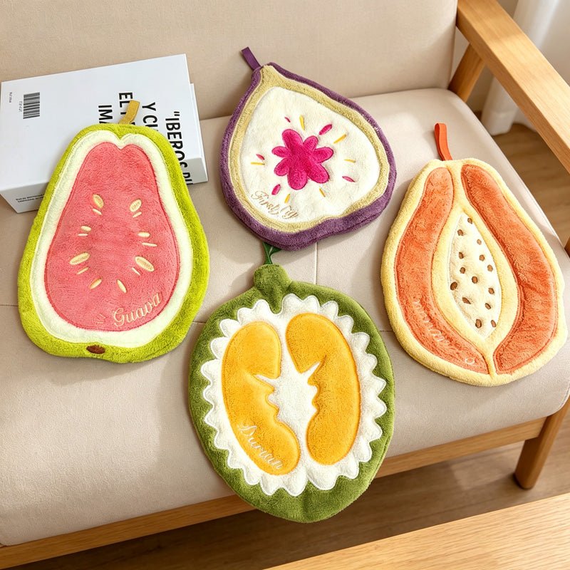 Teuke Home Hanging Fruit Towel Hanging Towel - Soft Home Detail