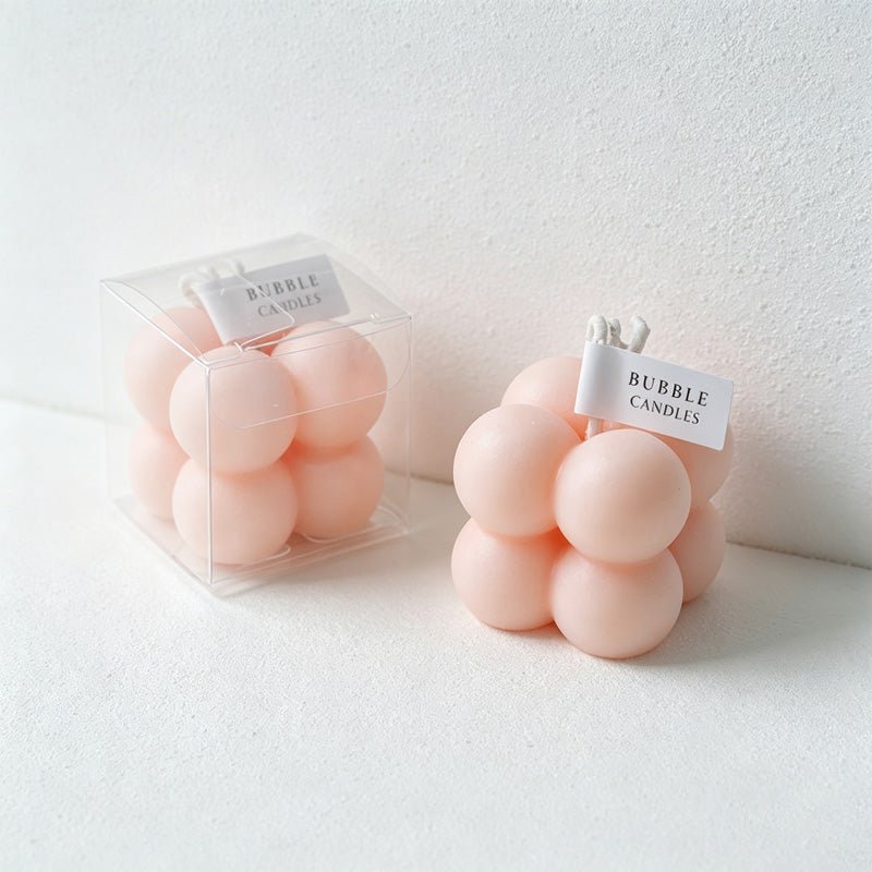Teuke Home Textured Scent Variant Candle - Warm Room Detail