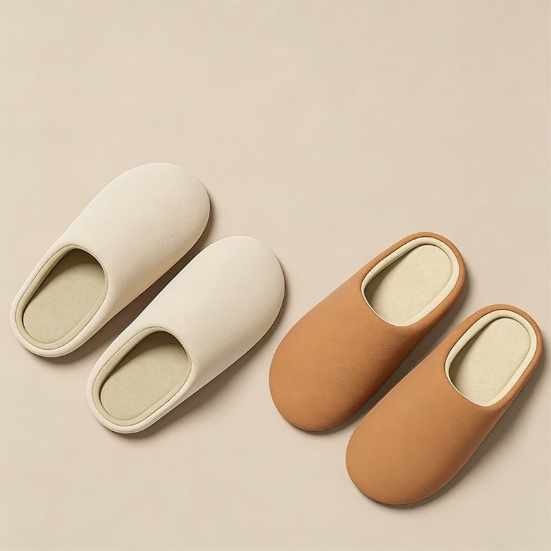 Teuke Home Smooth Foam House Slippers - Indoor Comfort Slides