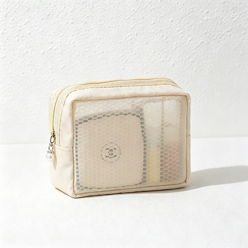 Teuke Home Mesh Small Cosmetic Pouch - Home Organizer