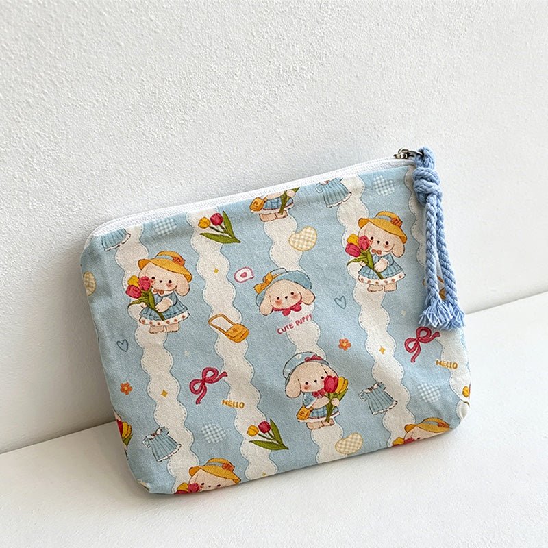 Teuke Home Mini Cosmetic Bag Coin Purse - Small Storage Accent