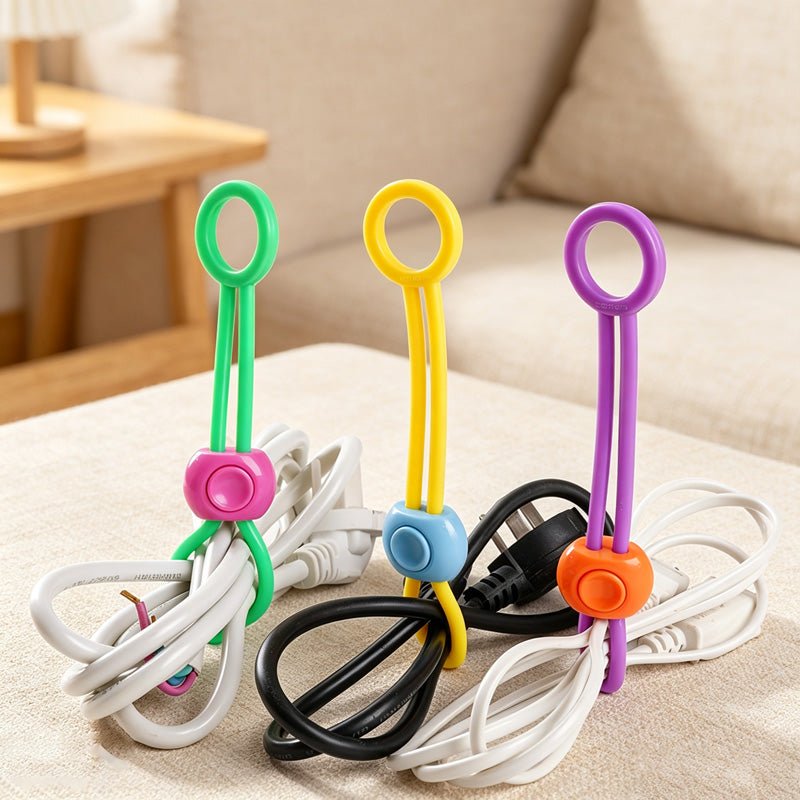 Teuke Home Handled Bread Snack Bag Sealing Clip - Warm Room Detail Random Color