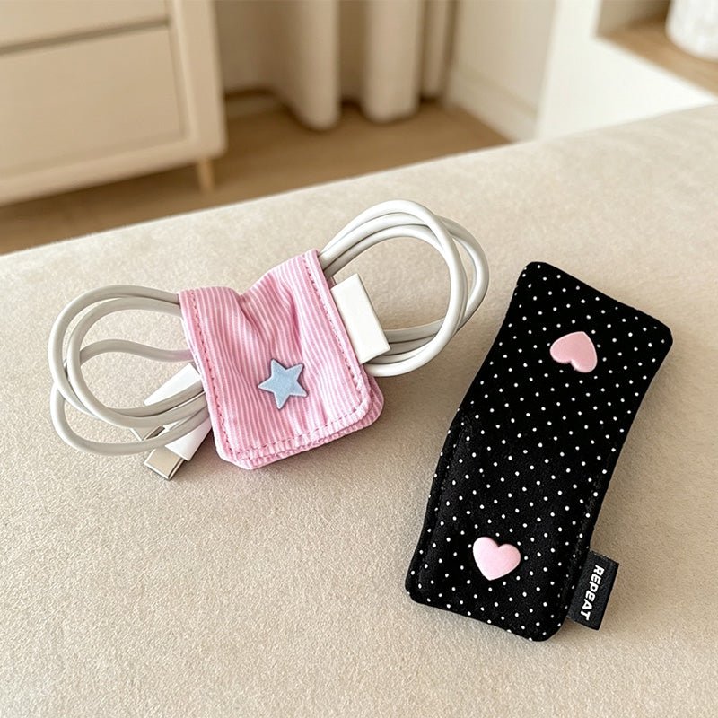 Teuke Home Textured Cord Clip Cable Clip - Cozy Corner Accent