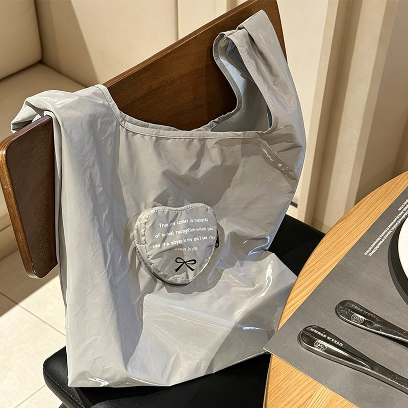 Teuke Home Foldable Shopping Tote Organizer Bag - Small Space Helper