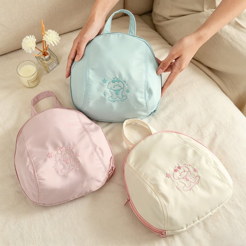 Teuke Home Zippered Round Hanging Organizer Bag - Soft Home Detail