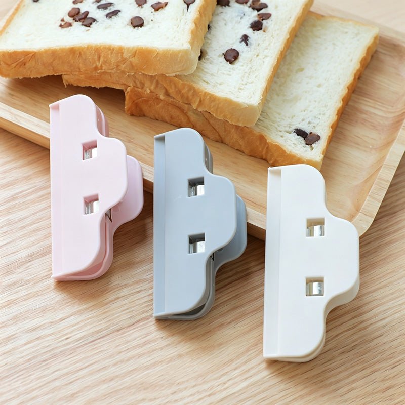 Teuke Home Textured Toast Shape Bag Sealing Clip - Gentle Display Piece