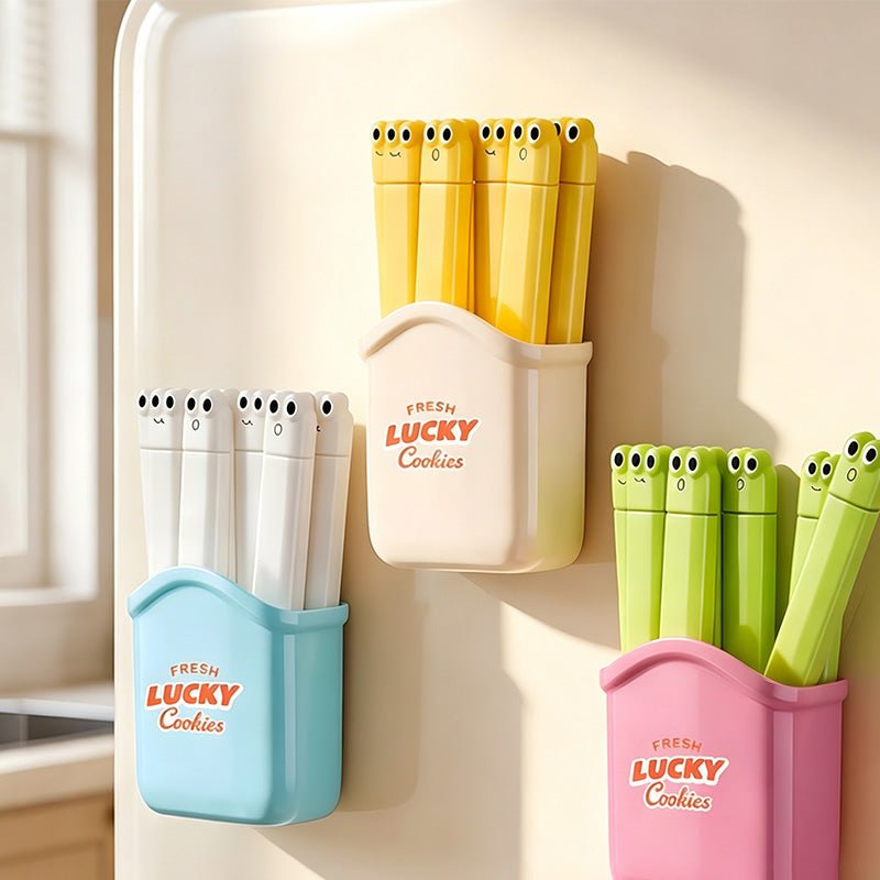 Teuke Home Magnetic Sealing Clip Storage Box Set- Easy Storage Accent