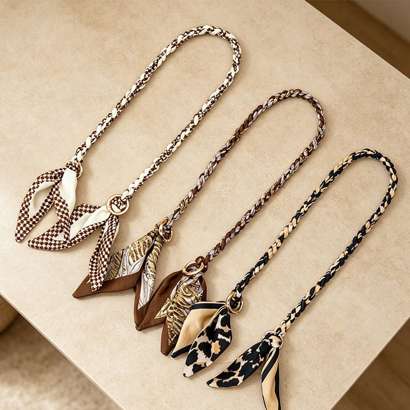 Teuke Home 18.89'' Bow Chain Bag Strap - Shoulder Accent