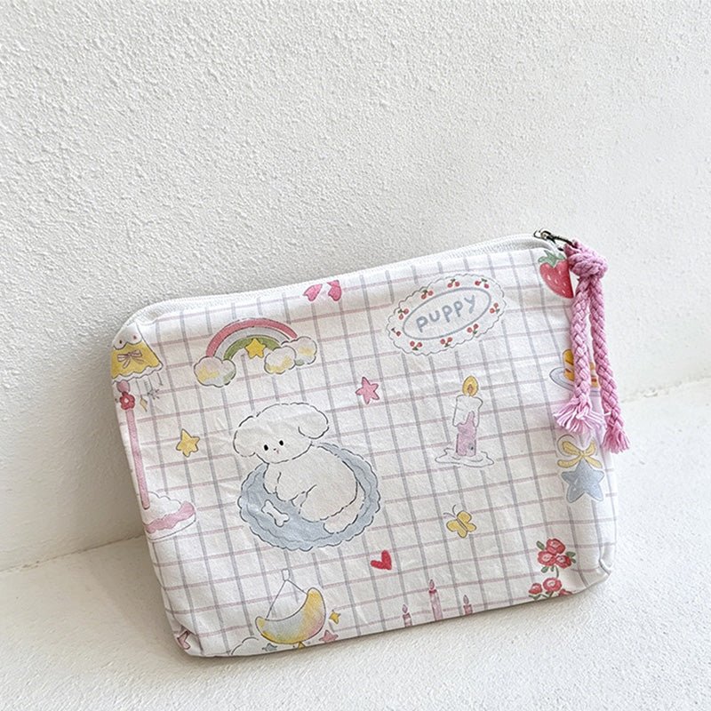 Teuke Home Mini Cosmetic Bag Coin Purse - Small Storage Accent