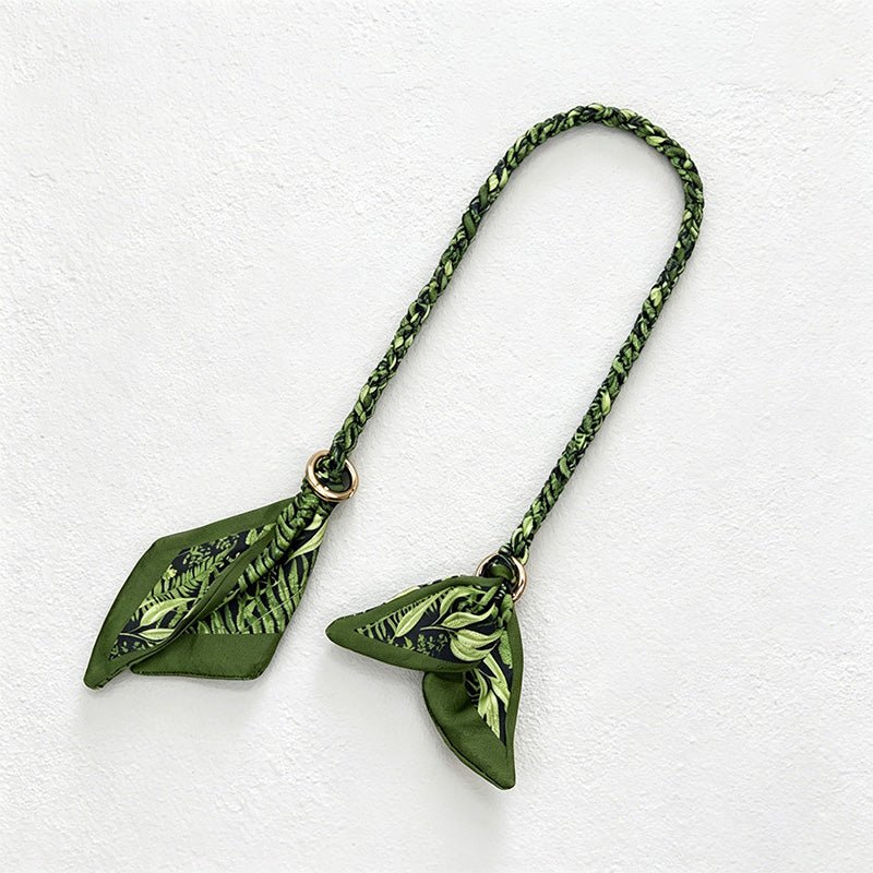 Teuke Home 18.89'' Green Series Bow Tie Accent Bag Shoulder Strap - Everyday Bag Accent
