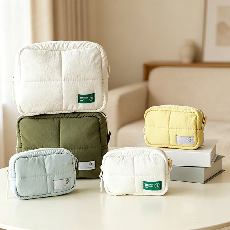 Teuke Home Zippered Tech Pouch Organizer Bag - Cozy Corner Accent