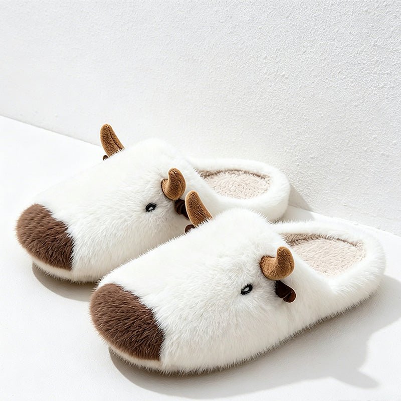 Teuke Home Plush Slippers - Indoor Comfort Slides