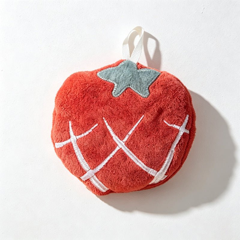 Teuke Home Hanging Tomato Shape Hanging Towel - Small Space Helper