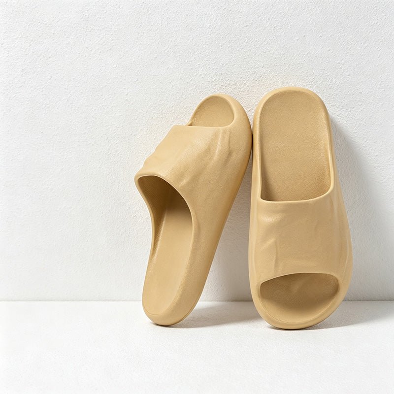 Teuke Home Smooth Round Home Slippers - Cozy Corner Accent