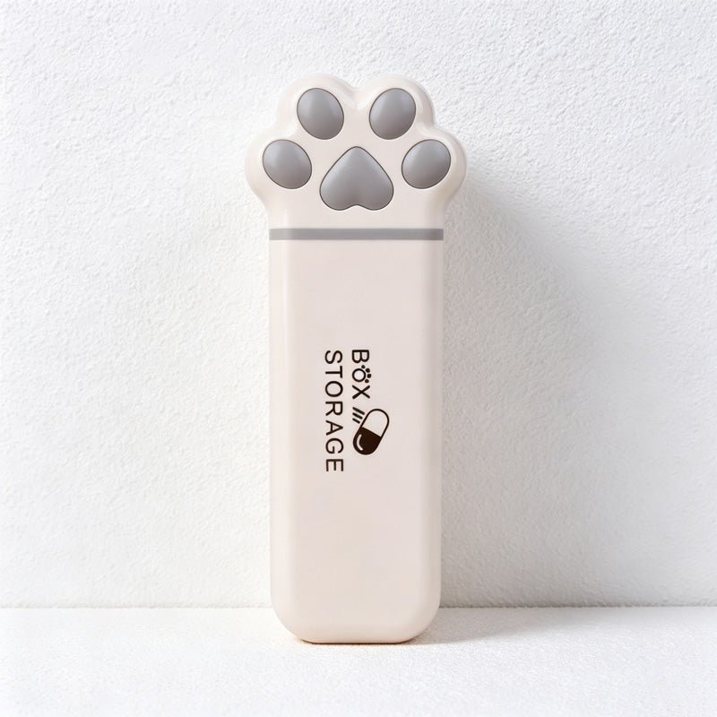 Teuke Home Cat Paw Pill Organizer - Soft Home Detail