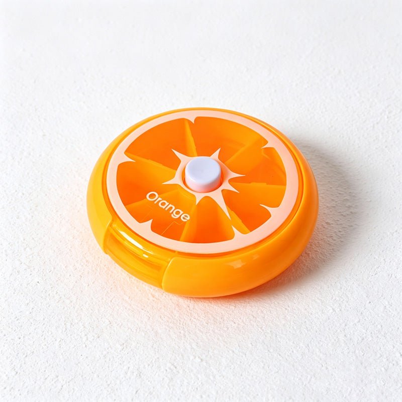 Teuke Home Fruit Shape Pill Case Organizer Box - Warm Room Detail