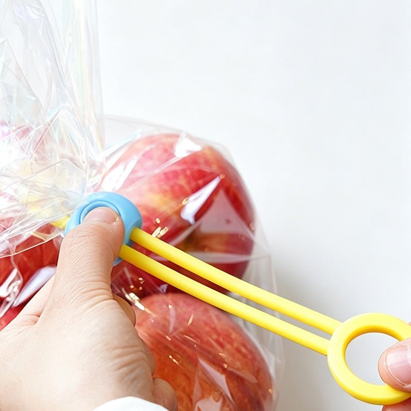Teuke Home Handled Bread Snack Bag Sealing Clip - Warm Room Detail Random Color