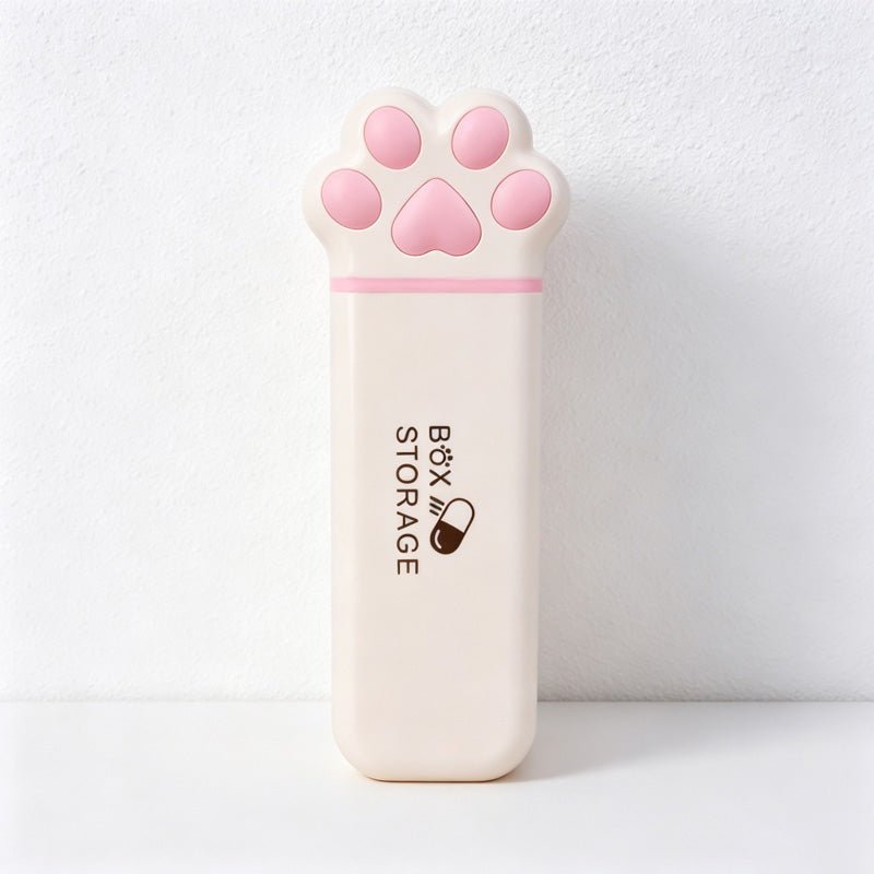 Teuke Home Cat Paw Pill Organizer - Soft Home Detail