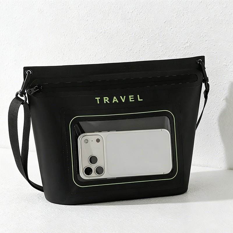 Teuke Home Waterproof Window Crossbody Pouch - Poolside Storage Accent