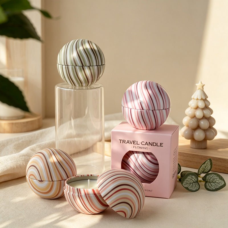 Teuke Home Shell Form Candle - Everyday Use Accent