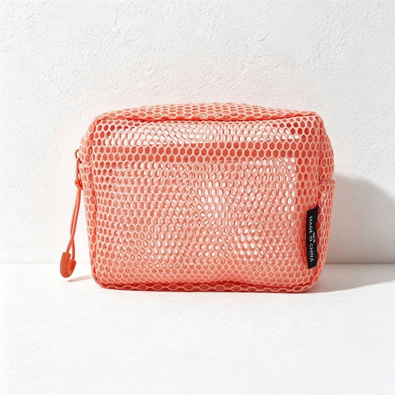 Teuke Home Zippered Square Zip Organizer Bag - Simple Daily Essential