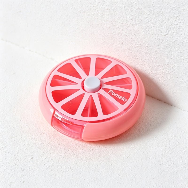 Teuke Home Fruit Shape Pill Case Organizer Box - Warm Room Detail