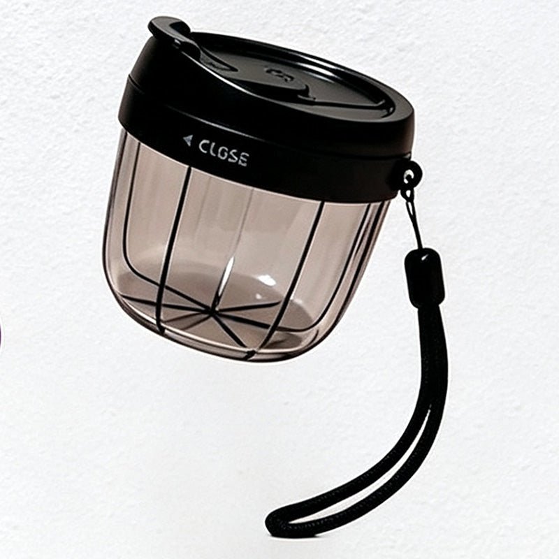 Teuke Home Round Clear Wall Organizer Box - Everyday Use Accent