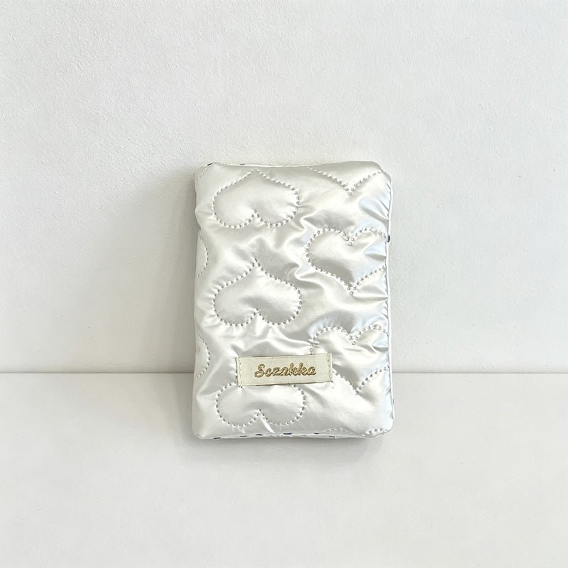 Teuke Home Quilted Metallic Look Organizer Bag - Daily Home Accent