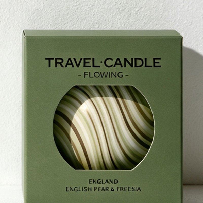 Teuke Home Shell Form Candle - Everyday Use Accent