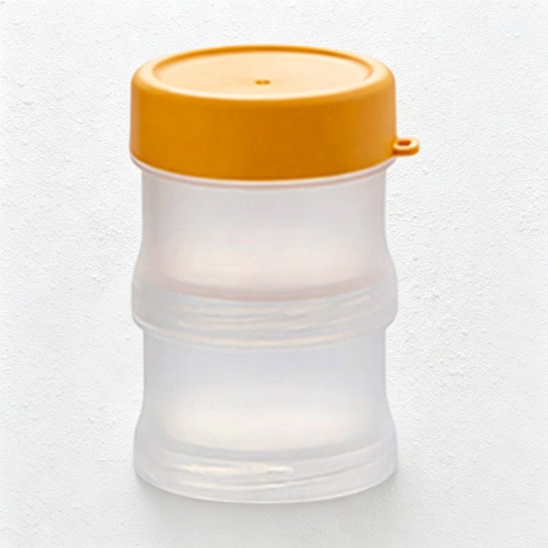 Teuke Home Round Transparent Pill Organizer Box - Easy Storage Accent