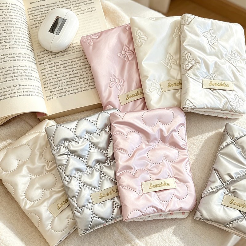 Teuke Home Quilted Metallic Look Organizer Bag - Daily Home Accent