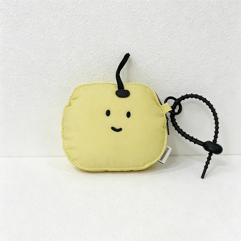 Teuke Home Smiley Face Mini Coin Purse - Cozy Corner Accent