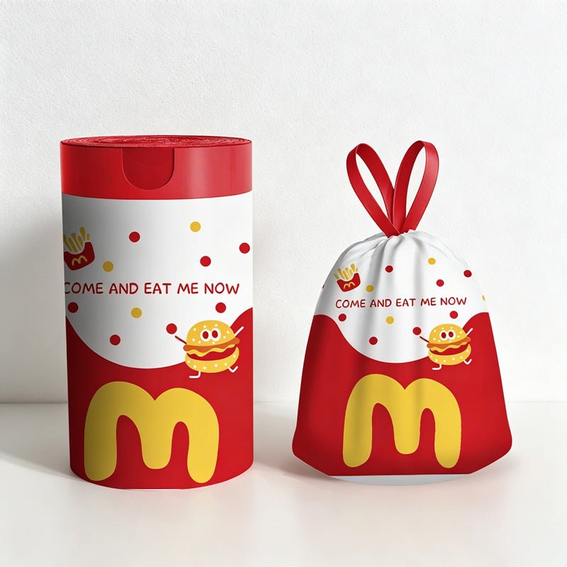 Teuke Home Handled Waste Drawstring Waste Bag - Daily Home Accent (MK2PPAS6H16TW17)