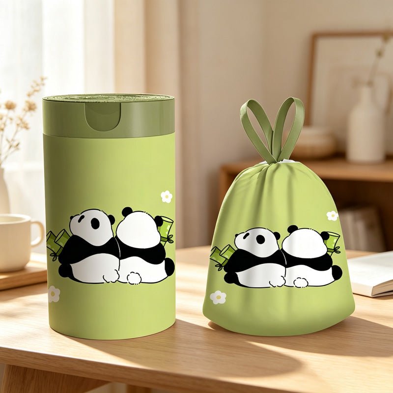Teuke Home Handled Waste Drawstring Waste Bag - Daily Home Accent (MK2PPAS6H16TW17)