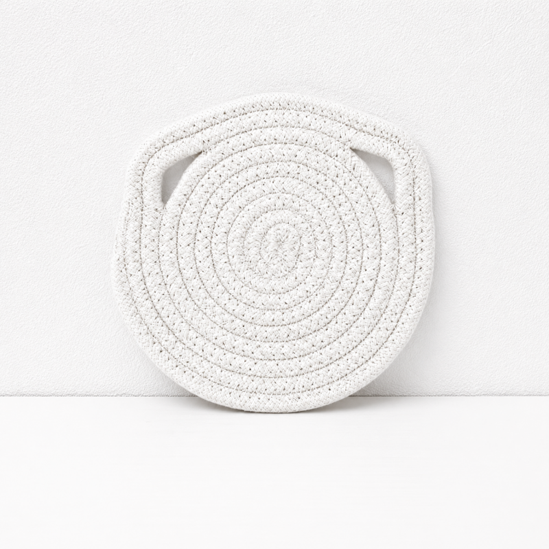Teuke Home Teuke Home Cat Ear Trivet - Cotton Linen Heat Resistant Pad