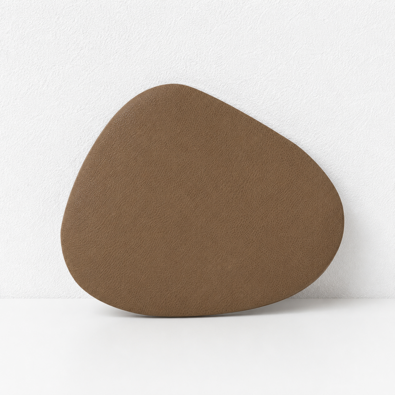 Teuke Home Teardrop PU Leather Coaster - Waterproof Table Mat