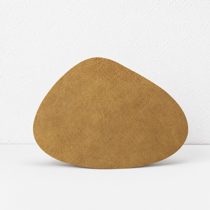 Teuke Home Teardrop PU Leather Coaster - Waterproof Table Mat
