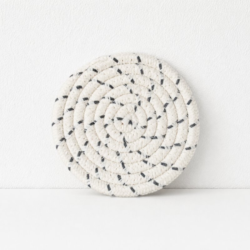 Teuke Home Round Cotton Trivet - Minimal Table Heat Pad