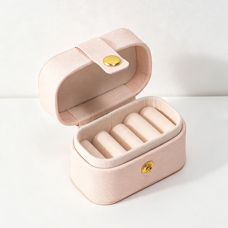 Teuke Home Watch Ready Square Jewelry Case - Thoughtful Travel Companion