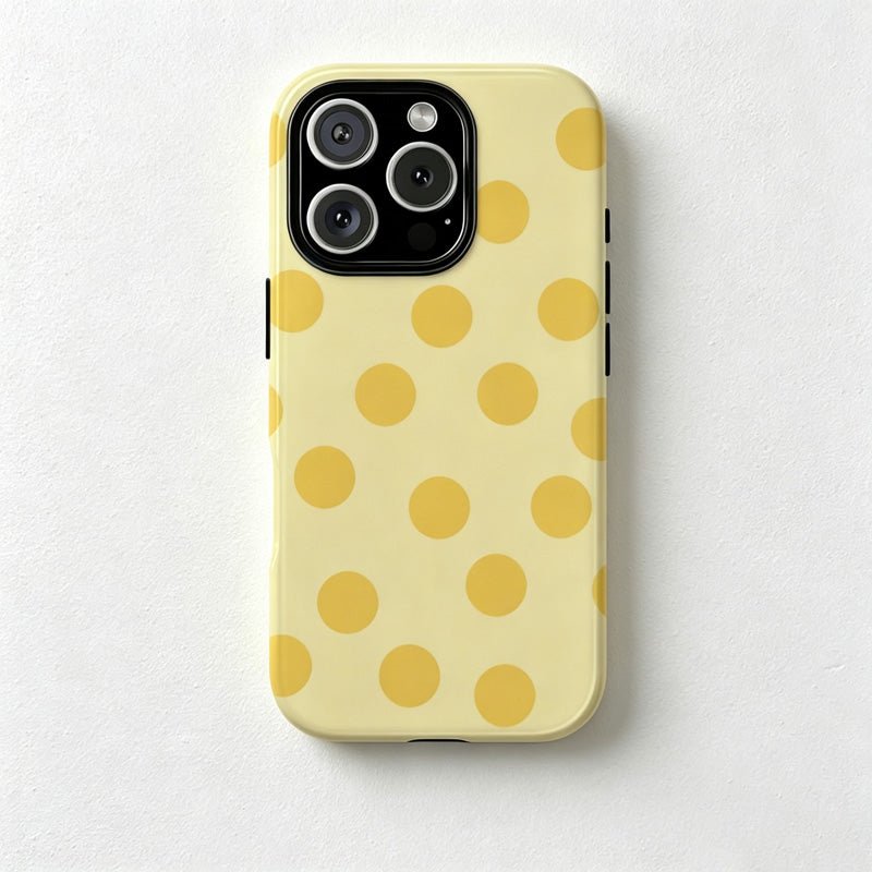Teuke Home iPhone 17 Series 2-in-1 Colorful Polka Dot Phone Case - Playful Pattern Cover