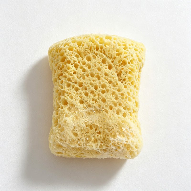 Teuke Home Honeycomb Bath Pouf - Soft Beige Hanging Scrubber