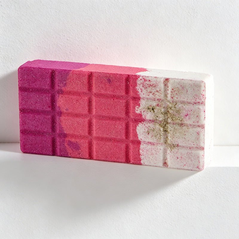 Teuke Home Rectangular Bath Salt Block - Floral Layered Soak