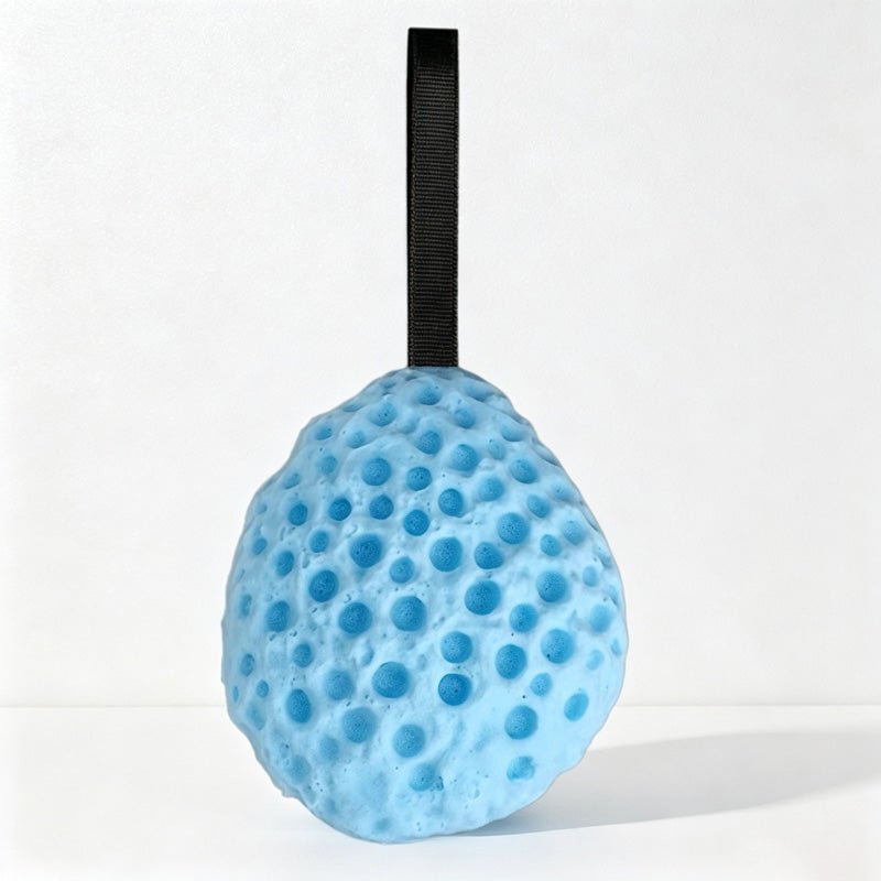 Teuke Home Round Honeycomb Bath Sponge - Colorful Hanging Scrubber